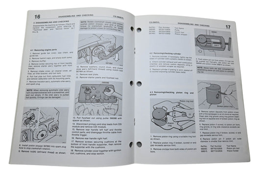 Kioritz Corporation 401-10 Echo Chain Saw Service Manual CS-290EVL
