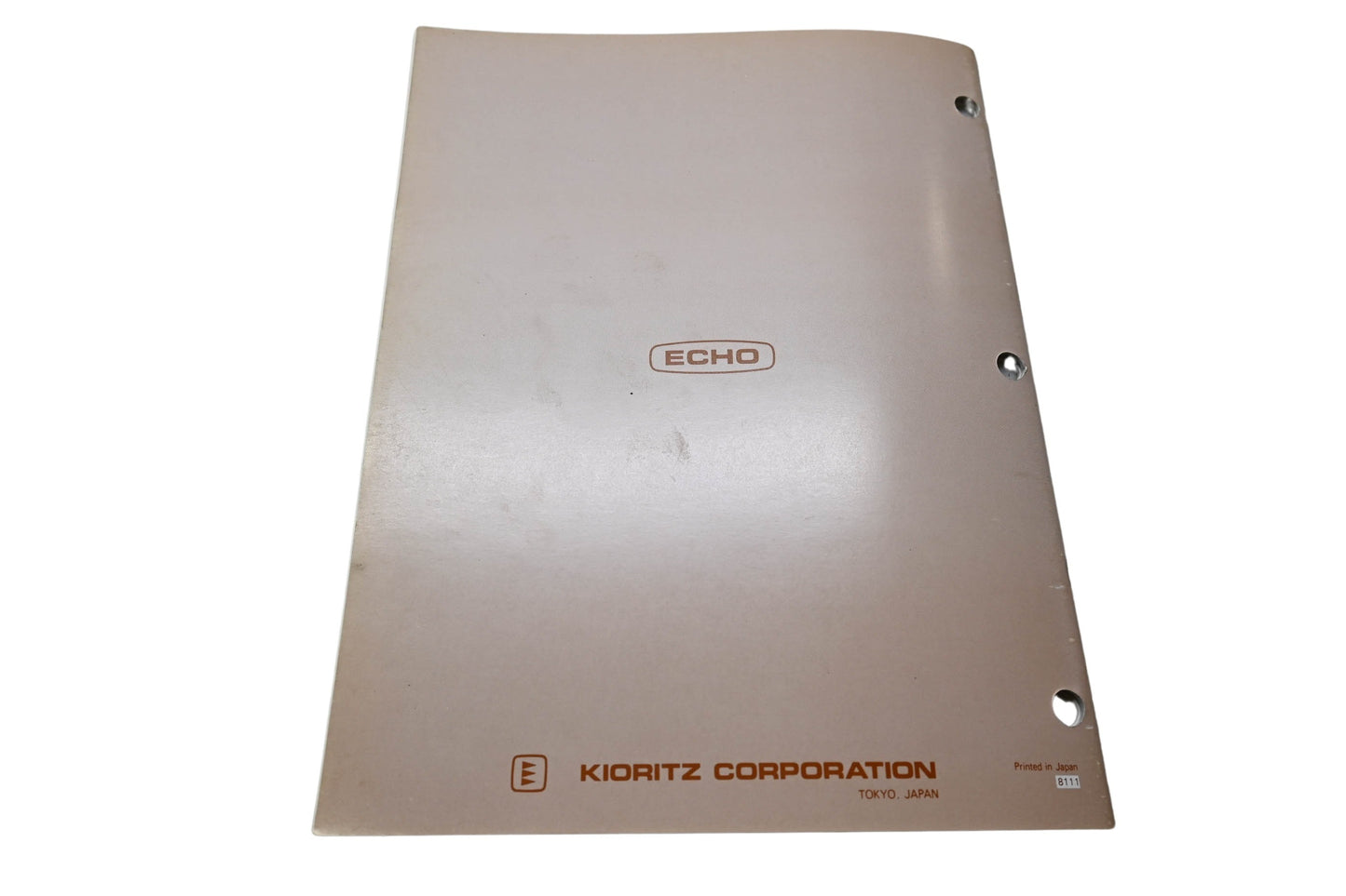 Kioritz Corporation 401-10 Echo Chain Saw Service Manual CS-290EVL