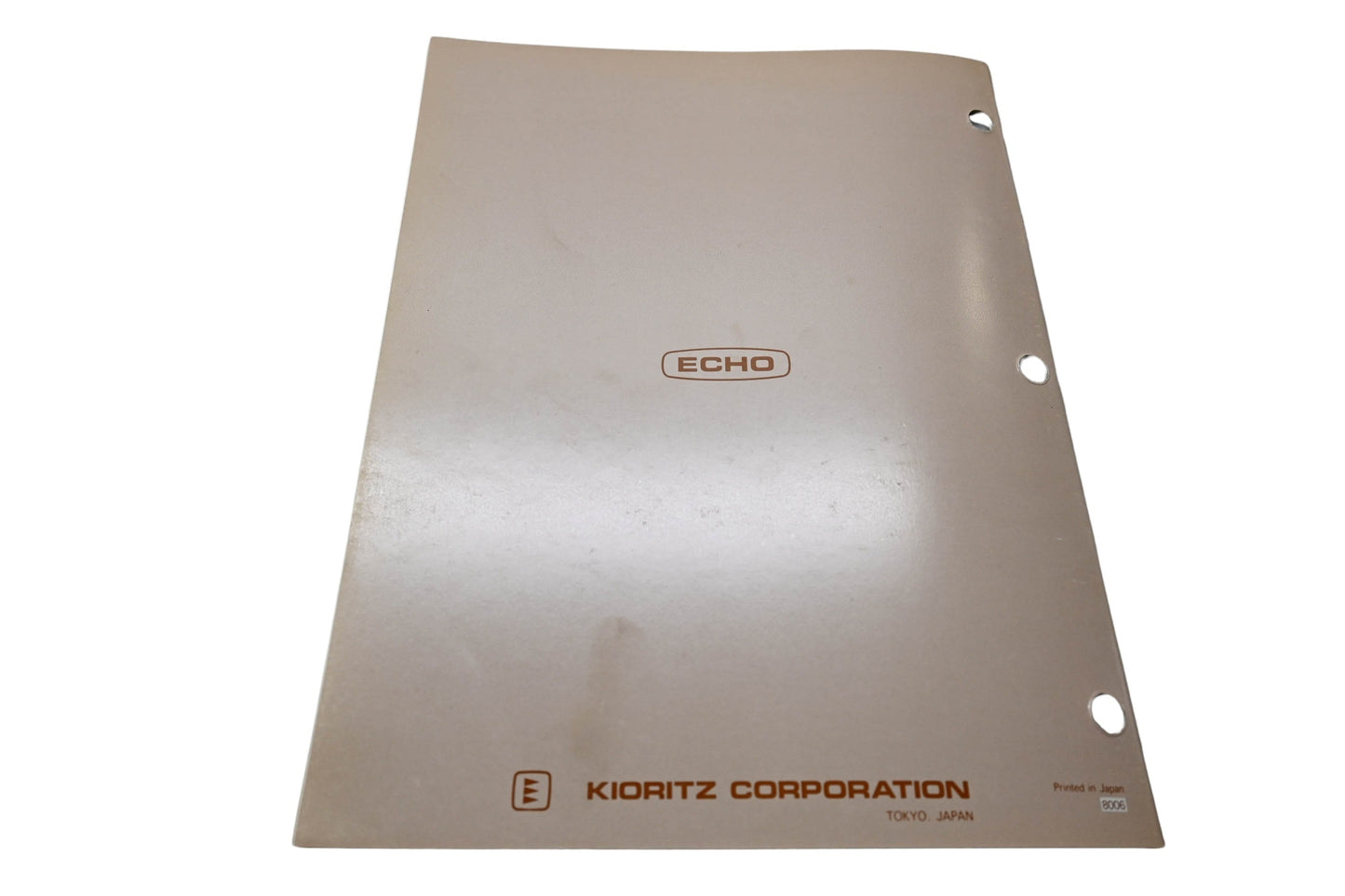 Kioritz Corporation 401-04 Echo Chain Saws Service Manual CS-302 CS-302S