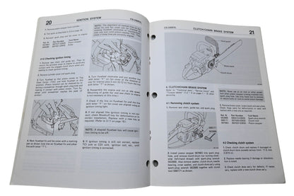 Kioritz Corporation 401-11 Echo Chain Saw Service Manual CS-330EVL