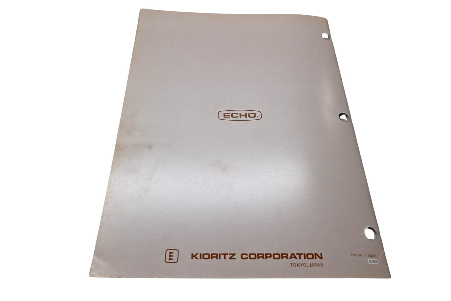 Kioritz Corporation 401-11 Echo Chain Saw Service Manual CS-330EVL