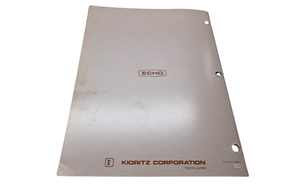 Kioritz Corporation 401-11 Echo Chain Saw Service Manual CS-330EVL