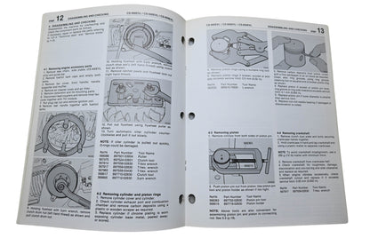 Kioritz Corporation 401-06 Echo Chain Saws Service Manual CS-400EVL CS-500EVL CS-650EVL