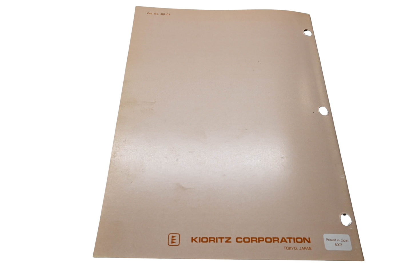 Kioritz Corporation 401-02 Echo Chain Saw Service Manual CS-602VL CS-702VL CS-702EVL CS-750VL CS-750EVL