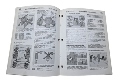 Kioritz Corporation 402-10 Echo Hedge Trimmers Service Manual HC-160 HC-200AE