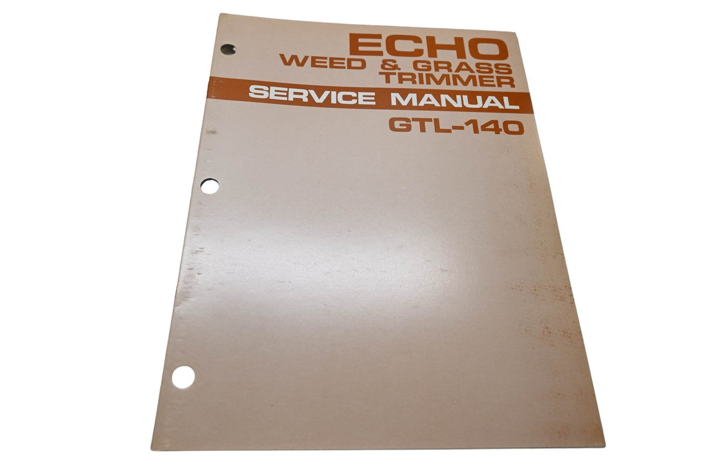 Kioritz Corporation 402-02 Echo Weed & Grass Trimmer Service Manual GTL-140