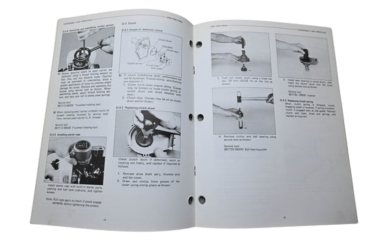 Kioritz Corporation 402-01 Echo Weed & Grass Trimmers Service Manual SRM-140D SRM-140DA