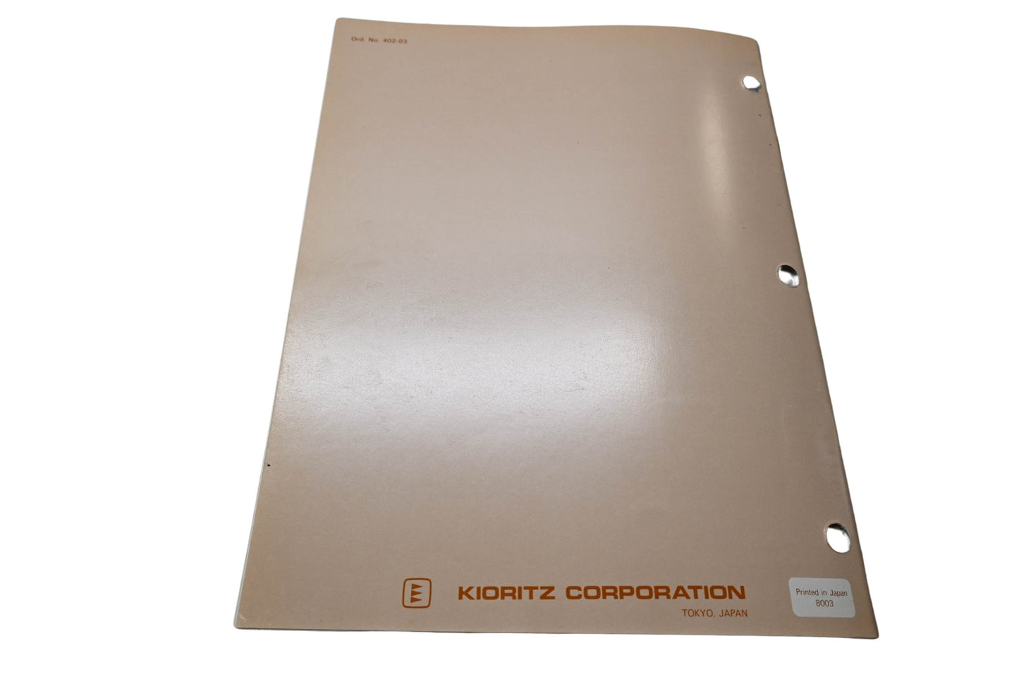 Kioritz Corporation 402-03 Echo Weed & Grass Trimmers Service Manual SRM-200D SRM-200DA SRM-200DB SRM-202DA SRM-202FA