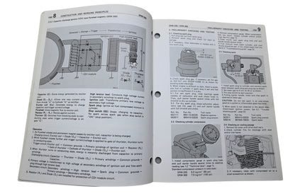 Kioritz Corporation 402-05 Echo Weed & Grass Trimmers Service Manual SRM-200 SRM-300