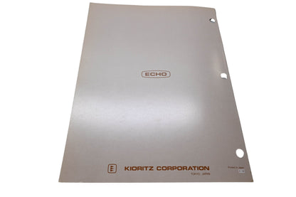 Kioritz Corporation 402-07 Echo Trimmer Brush Cutter Service Manual SRM-200AE