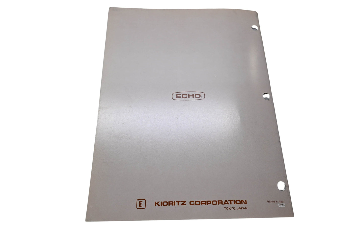 Kioritz Corporation 402-11 Echo Trimmer Brush Cutters Service Manual SRM-210E SRM-210AE