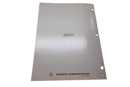 Kioritz Corporation 402-11 Echo Trimmer Brush Cutters Service Manual SRM-210E SRM-210AE