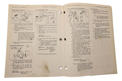 Kioritz Corporation 402-03 Echo Trimmer Brush Cutters Service Manual SRM-200D SRM-200DA SRM-200DB SRM-202DA SRM-202FA