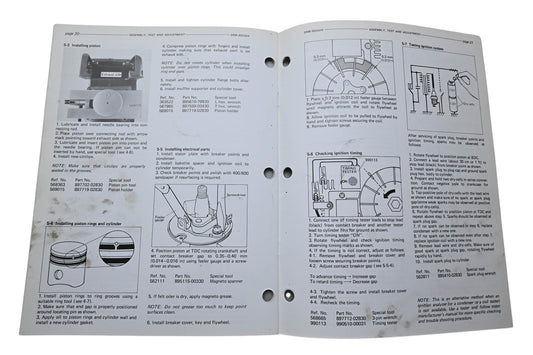 Kioritz Corporation 402-04 Echo Power Scythe Brush Cutter Service Manual SRM-302ADX