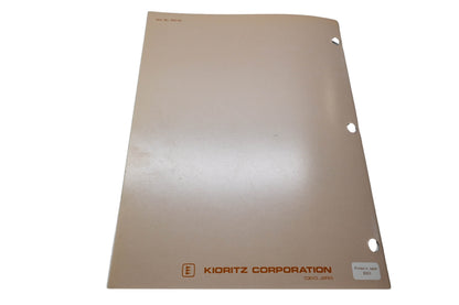 Kioritz Corporation 402-04 Echo Power Scythe Brush Cutter Service Manual SRM-302ADX