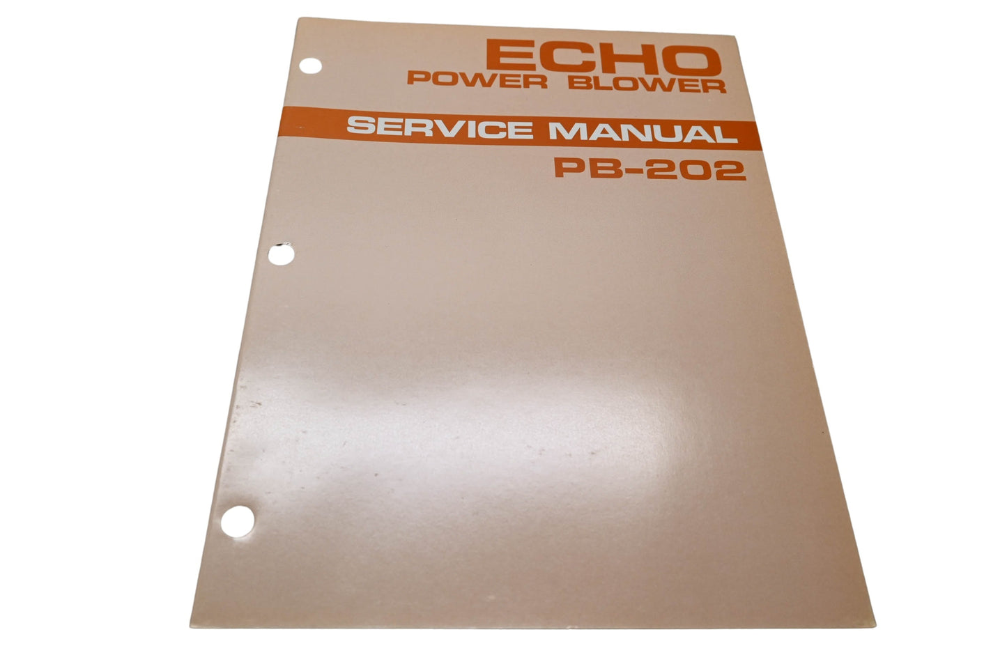 Kioritz Corporation 403-01 Echo Power Blower Service manual PB-202