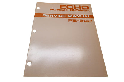 Kioritz Corporation 403-01 Echo Power Blower Service manual PB-202