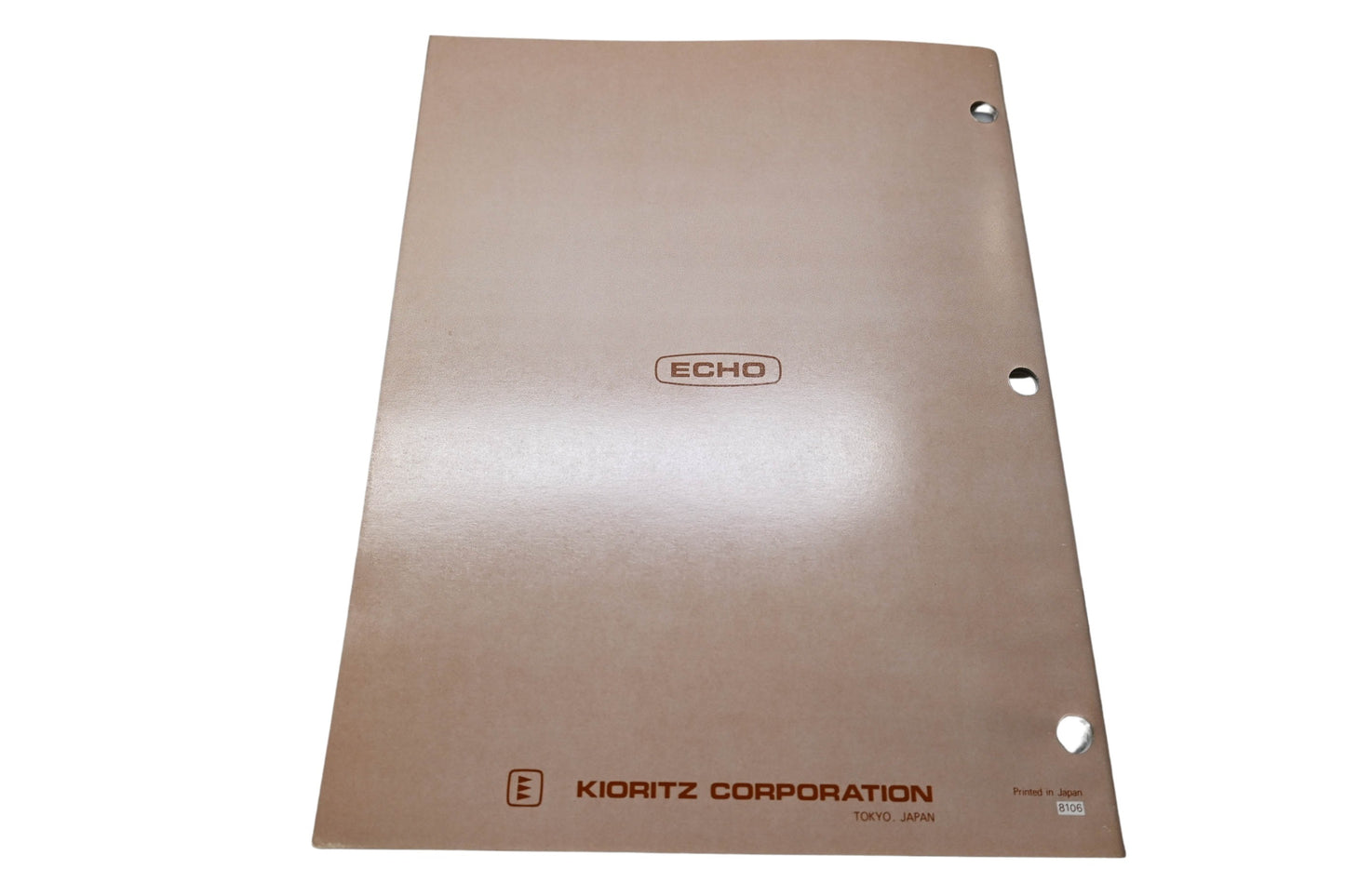Kioritz Corporation 403-03 Echo Power Blower Power Duster Mist Blower Service Manual PB-9 PB-400 PB-400E DM-9 MB-400