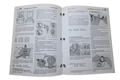 Kioritz Corporation 402-06 Echo Hedge Trimmers Service Manual HC-140 HC-200