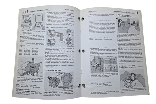 Kioritz Corporation 402-06 Echo Hedge Trimmers Service Manual HC-140 HC-200