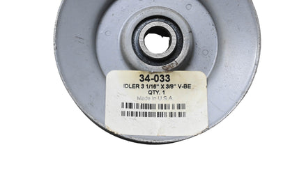 Oregon 34-033 Idler Pulley 3-1/16" x 3/8" NOS