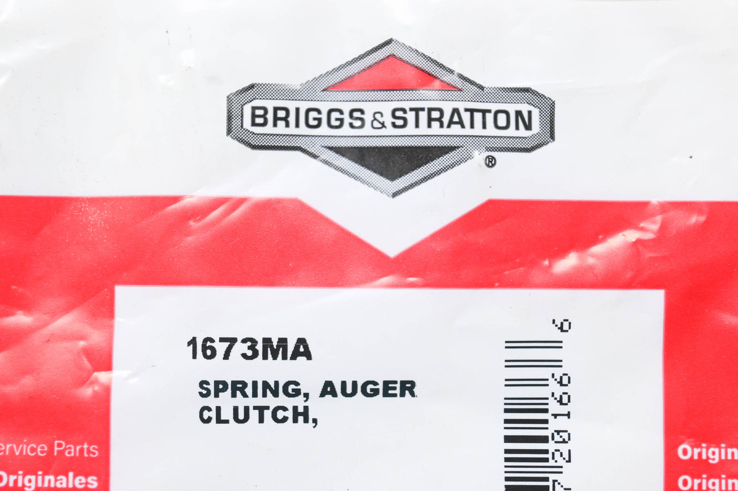 New OEM Briggs & Stratton 1673MA Auger Clutch Spring NOS