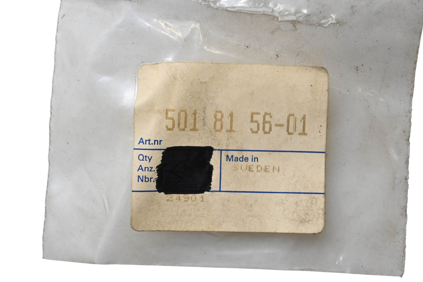 New OEM Husqvarna 501815601 Gasket NOS