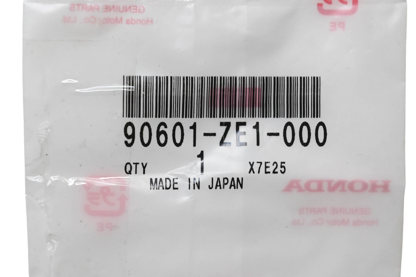 New OEM Honda 90601-ZE1-000 Washer NOS