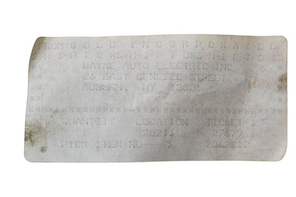 Solo 2063212 Fuel Hose NOS
