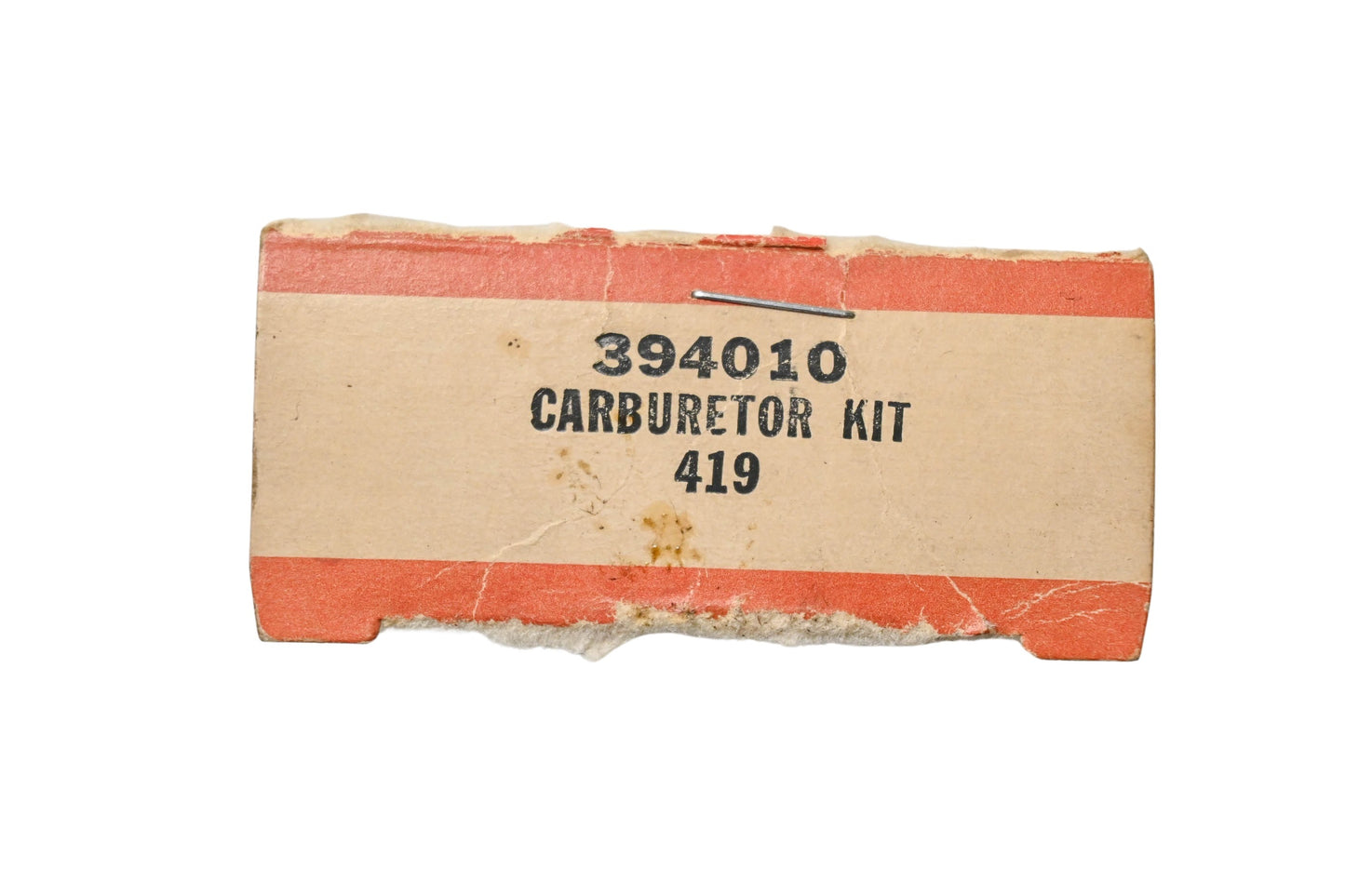 New OEM Briggs & Stratton 394010 Carburetor Overhaul Kit NOS