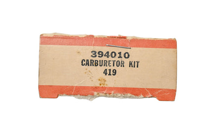 New OEM Briggs & Stratton 394010 Carburetor Overhaul Kit NOS