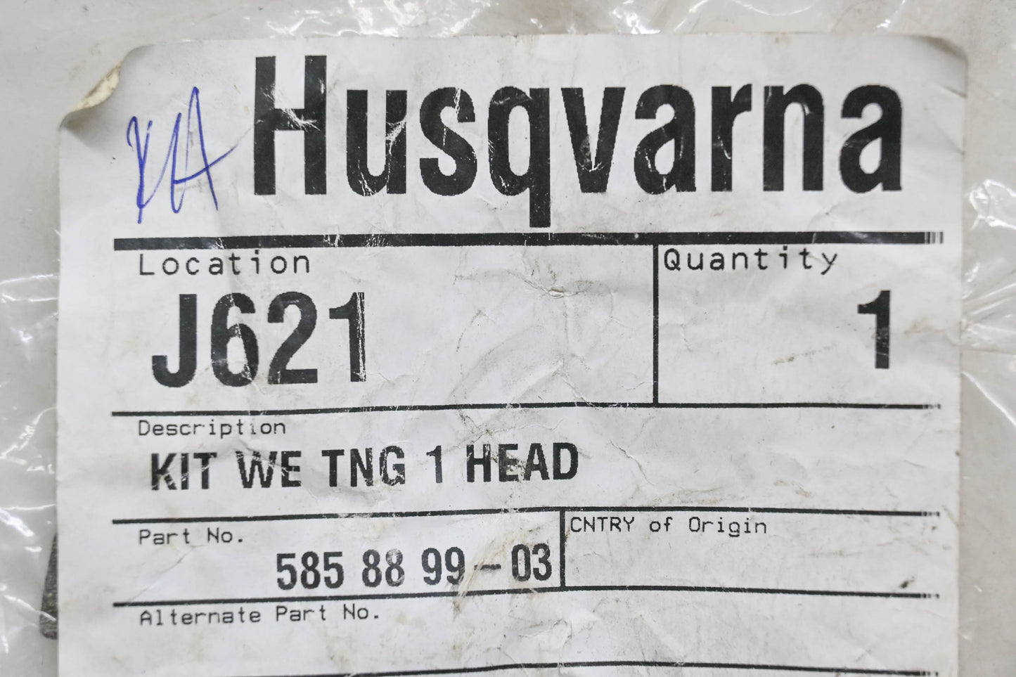 New OEM Husqvarna 585889903 Trimmer Head Kit NOS