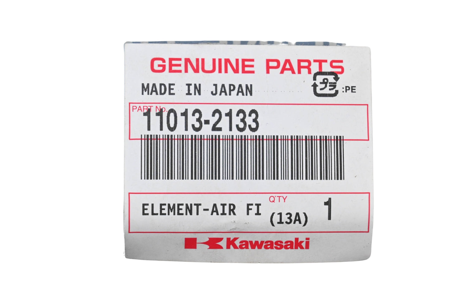 New OEM Kawasaki 11013-2133 Pre-Filter NOS