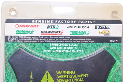 Genuine Factory Parts 145873 Brush Cutting Blade NOS