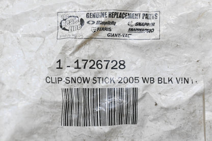 Simplicity 1726728 Snow Stick Clip NOS