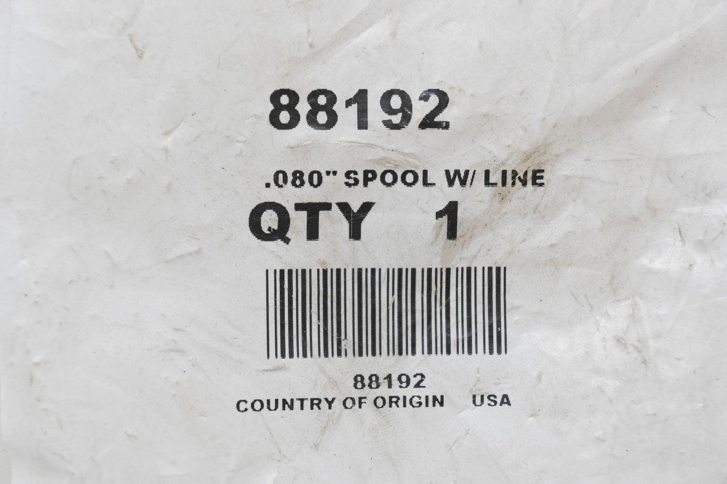 Toro 88192 Replacement Spool NOS