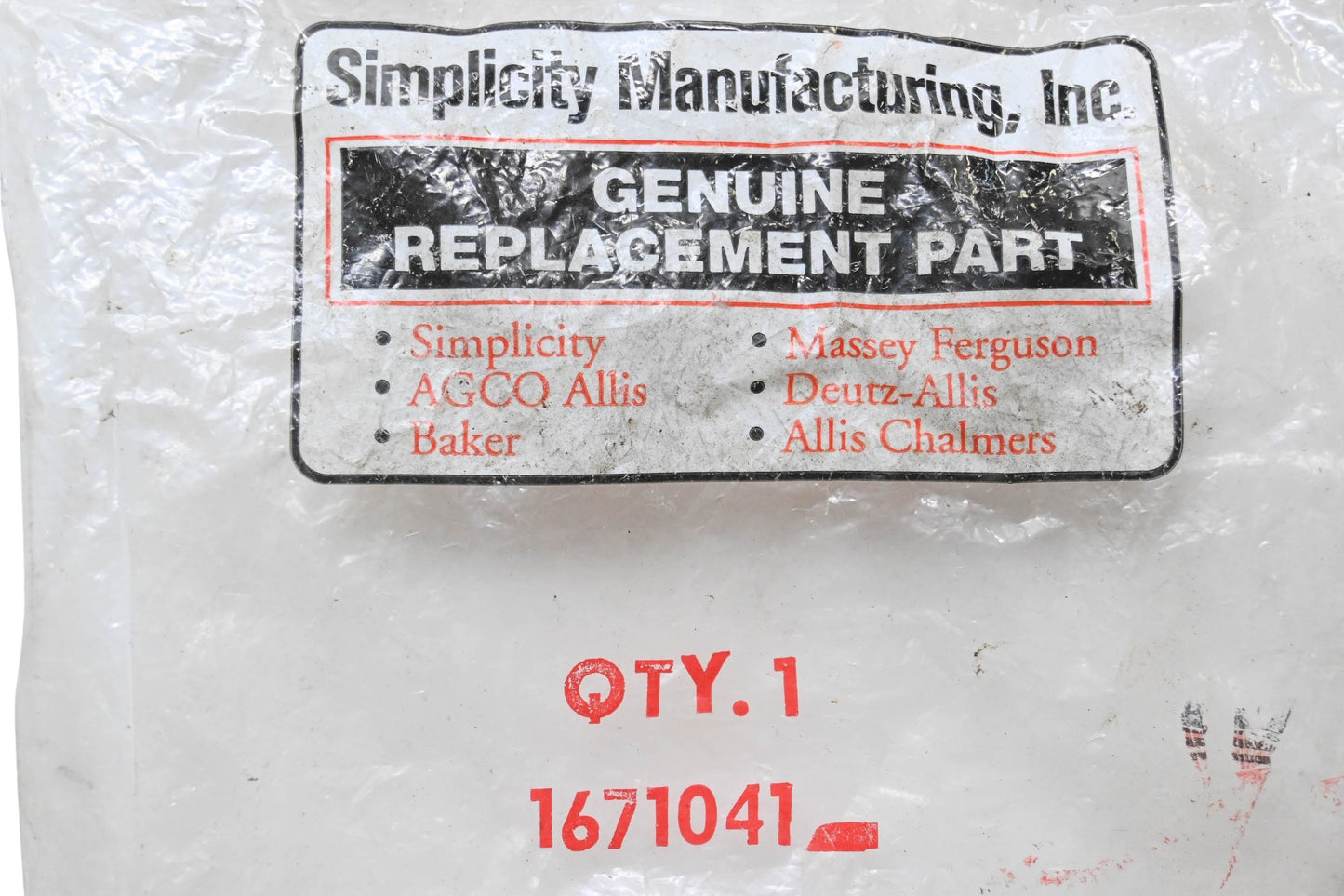 Simplicity 1671041 Vinyl Grip NOS