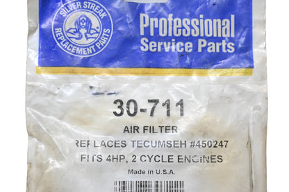 Silver Streak 30-711, 450247 Air Filter NOS