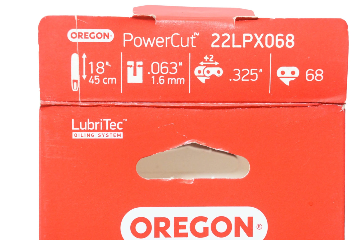 Oregon 22LPX068 PowerCut Saw Chain 68 Link .325" Pitch .063" Gauge NOS
