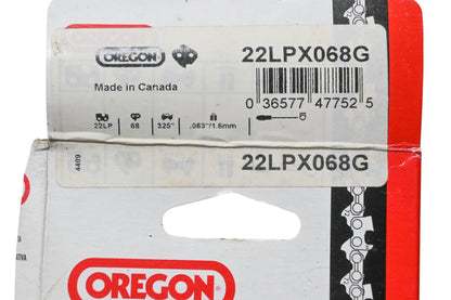 Oregon 22LPX068G Saw Chain 68 Link 3/8" Pitch .063" Gauge NOS