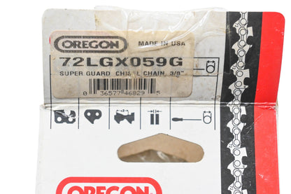 Oregon 72LGX059G Saw Chain 59 Link 3/8" Pitch .050" Gauge NOS