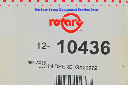 Rotary 12-10436, GX20072 Premium Belt NOS