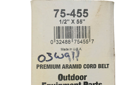 Oregon 75-455 Premium Aramid Cord Belt 1/2" x 55" NOS