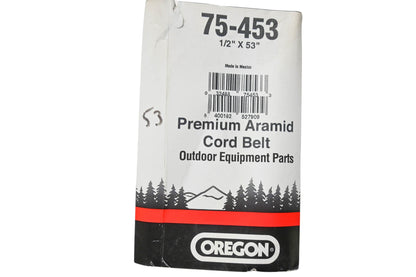 Oregon 75-453 Premium Aramid Cord Belt 1/2" x 53" NOS