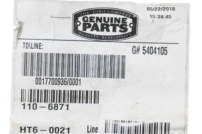 Toro 110-6871 V-Belt NOS