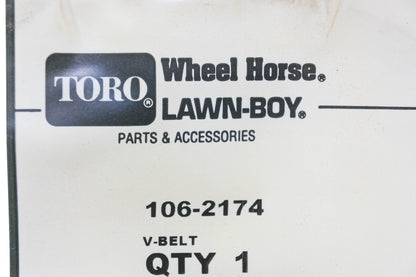 Toro 106-2174 V-Belt NOS