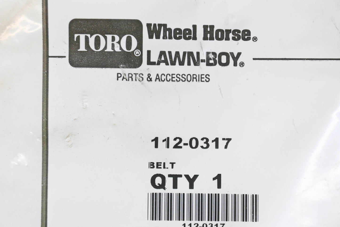 Toro 112-0317 Belt NOS