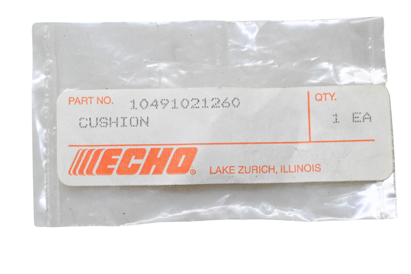 New OEM Echo 10491021260 Cushion NOS