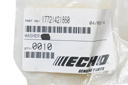 New OEM Echo 17721421860 Washers Qty 2 NOS