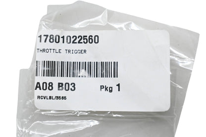 New OEM Echo 17801022560 Throttle Trigger NOS